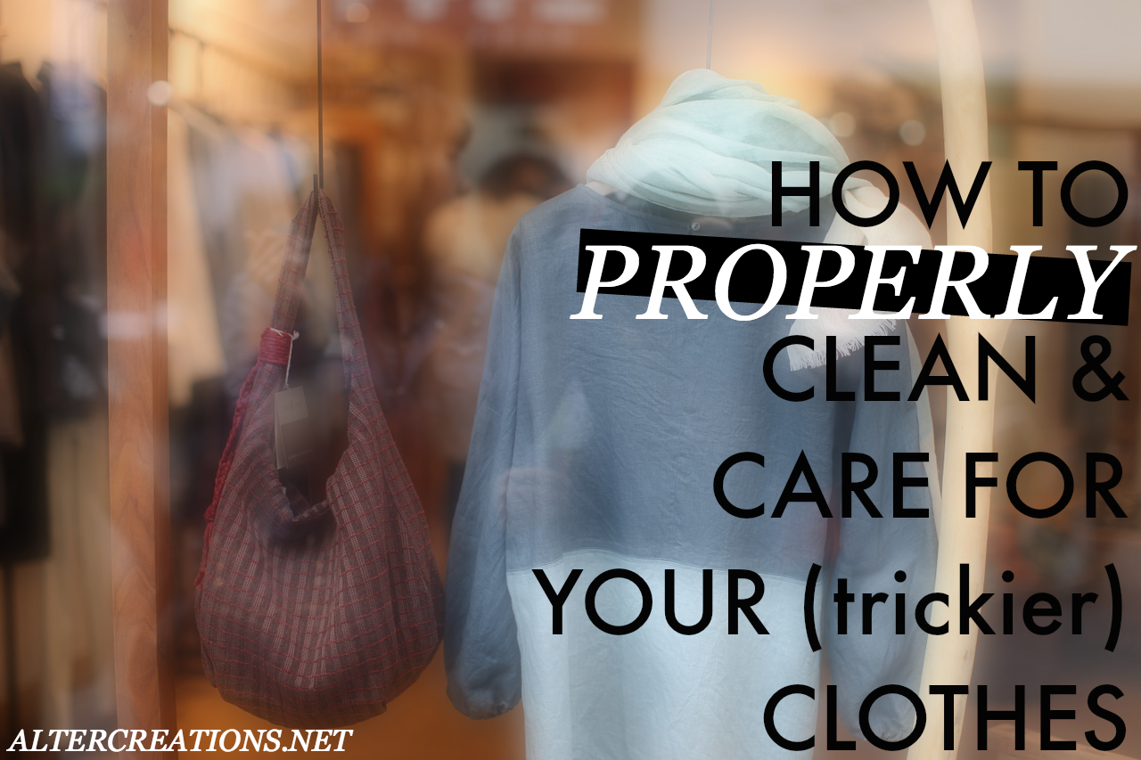 How to Properly Care for Your Clothes